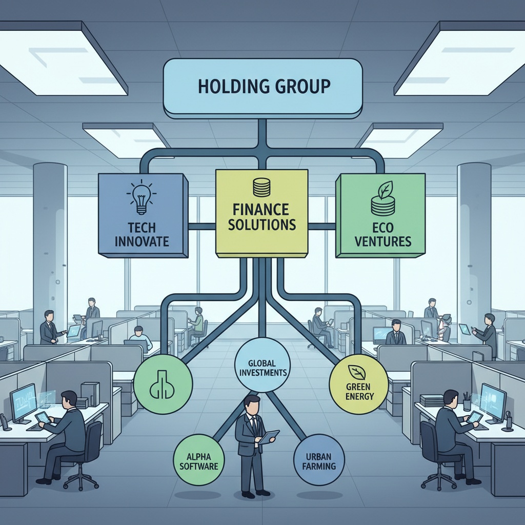 Holding Struktur Überblick
